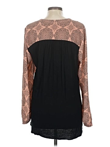 Black Rainn Long Sleeve Blouse (view 2)
