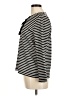 Draper James Stripes Black Long Sleeve Blouse Size M - photo 5