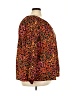 Emily Wonder 100% Polyester Orange Tan 3/4 Sleeve Blouse Size 3X - photo 4