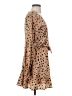 Peach Love 100% Polyester Animal Print Tan Casual Dress Size S - photo 4