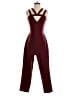 Express Burgundy Jumpsuit Size 4 - photo 1