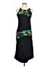 Label Graphic Black Cocktail Dress Size L - photo 1