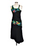 Label Graphic Black Cocktail Dress Size L - photo 2