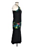 Label Graphic Black Cocktail Dress Size L - photo 4