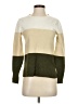 J.Crew Factory Store Color Block Green Pullover Sweater Size XS - photo 1