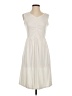Unbranded Solid Ivory Casual Dress Size S - photo 1