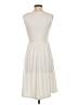 Unbranded Solid Ivory Casual Dress Size S - photo 2