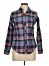 Assorted Brands Plaid Purple Long Sleeve Button-Down Shirt Size 12 - photo 1