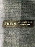 Shein 100% Polyester Houndstooth Black Long Sleeve Blouse Size L - photo 7