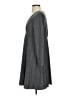 Oleg Cassini Solid Gray Casual Dress Size 2 - photo 5
