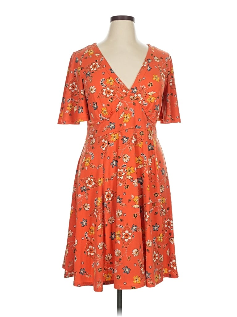 Pre-owned Torrid Casual Dress In Orange