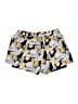 Assorted Brands 100% Polyester Print Yellow Black Athletic Shorts Size L - photo 2
