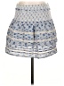 Love Sam Paisley Blue Denim Skirt Size S - photo 1