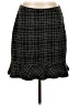 Studio Y 100% Acrylic Tweed Black Formal Skirt Size 3 - 4 - photo 1