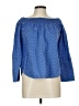 maette Blue 3/4 Sleeve Blouse Size L - photo 1