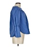 maette Blue 3/4 Sleeve Blouse Size L - photo 4