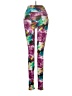 BlueFish Print Blue Leggings Size Med - Lg - photo 2