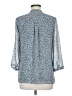 Armani Exchange Blue 3/4 Sleeve Blouse Size M - photo 2