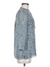 Armani Exchange Blue 3/4 Sleeve Blouse Size M - photo 4