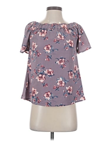 Sweet Wanderer Short Sleeve Blouse (view 1)