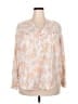 Torrid Ivory Long Sleeve Blouse Size 2X Plus (2) - photo 1