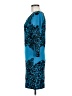Papillon Print Blue Casual Dress Size M - photo 5