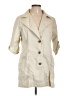 CAbi 100% Cotton Ivory Trenchcoat Size 10 - photo 1