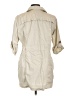 CAbi 100% Cotton Ivory Trenchcoat Size 10 - photo 2