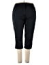 Larry Levine Solid Black Active Pants Size 18W - photo 1