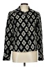 Sigrid Olsen Argyle Black Jacket Size 10 - photo 1