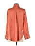 ACOA collection 100% Polyester Polka Dots Orange Long Sleeve Blouse Size S - photo 2