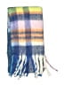 Steve Madden 100% Polyester Plaid Blue Scarf One size - photo 2