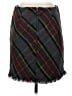 Sanctuary Plaid Gray Burgundy Casual Skirt Size S - photo 2