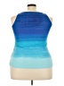 Chico's Blue Tank Top Size Lg (2) - photo 2