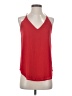 EVERA B 100% Polyester Red Sleeveless Top Size XS - photo 1