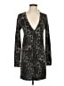 Diane von Furstenberg Animal Print Gray Cardigan Size S - photo 1