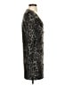 Diane von Furstenberg Animal Print Gray Cardigan Size S - photo 4