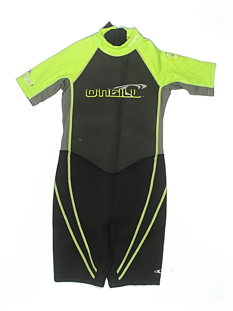 Pre-owned O'neill Kids' Wetsuit In Green