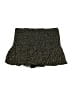Zara 100% Polyester Paisley Green Tan Skort Size XL - photo 2