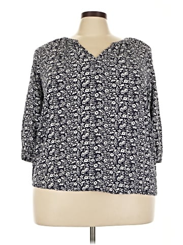 Jones New York 3/4 Sleeve Blouse (view 1)