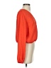 Leith 100% Polyester Orange Long Sleeve Blouse Size S - photo 4