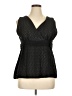 MICHAEL Michael Kors Black Sleeveless Blouse Size 1X - photo 1