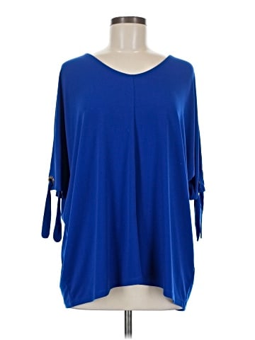 Kasper 3/4 Sleeve Blouse (view 1)