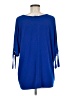 Kasper Blue 3/4 Sleeve Blouse Size 6 (estimated) - photo 2
