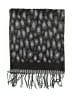 Croft & Barrow 100% Acrylic Black Gray Scarf One size - photo 2