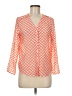 Ruby Rd. 100% Polyester Orange 3/4 Sleeve Blouse Size 8 (petite) - photo 1