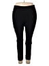 Roaman's Solid Black Active Pants Size 22 (1X) - photo 1