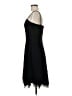 Ann Taylor 100% Polyester Solid Black Cocktail Dress Size 6 - photo 5
