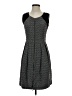 Max and Cleo Chevron-herringbone Gray Casual Dress Size 4 - photo 1