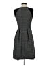 Max and Cleo Chevron-herringbone Gray Casual Dress Size 4 - photo 2